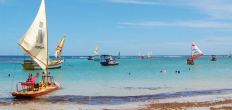 Veleros en Porto de Galinhas