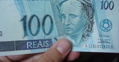 Billete de 100 Reales brasileños