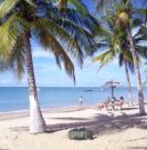 Playa cercana a la cruz de Coroa Vermelha