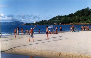 Playa en Pinheira (Santa Catarina)