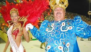 Rey Momo y Reina del Carnaval de Florianópolis
