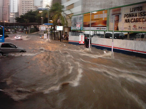 Inundación en San Pablo